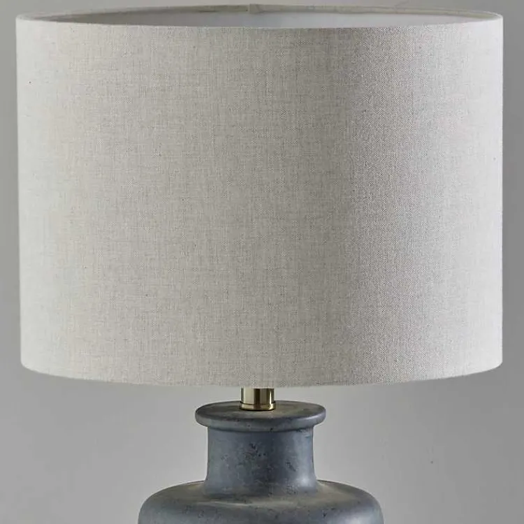 Table Lamps-Kirklands Home Weathered Stone Jug Table Lamp Tan