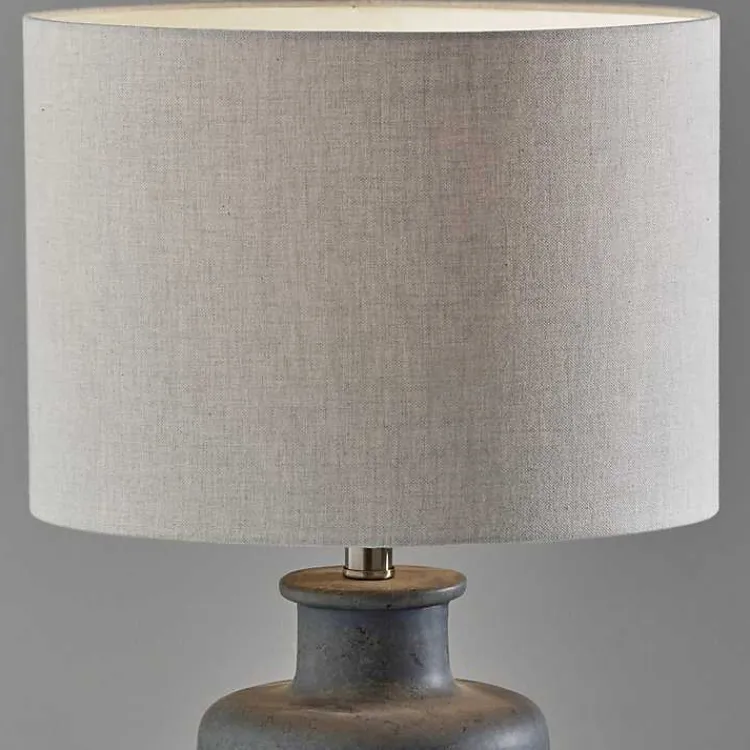 Table Lamps-Kirklands Home Weathered Stone Jug Table Lamp Tan