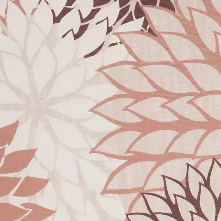 Outdoor Cushions & Pillows-Kirklands Home Floral Chevron Outdoor Throw Pillow Pink