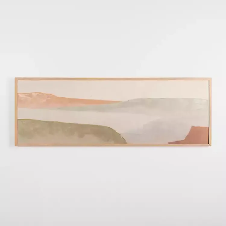 Framed Art-Kirklands Home Abstract Desert Framed Art Print