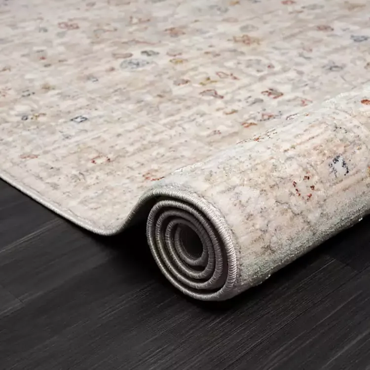 Area Rugs-Kirklands Home Subtle Pattern Area Rug, 5x7 Gray