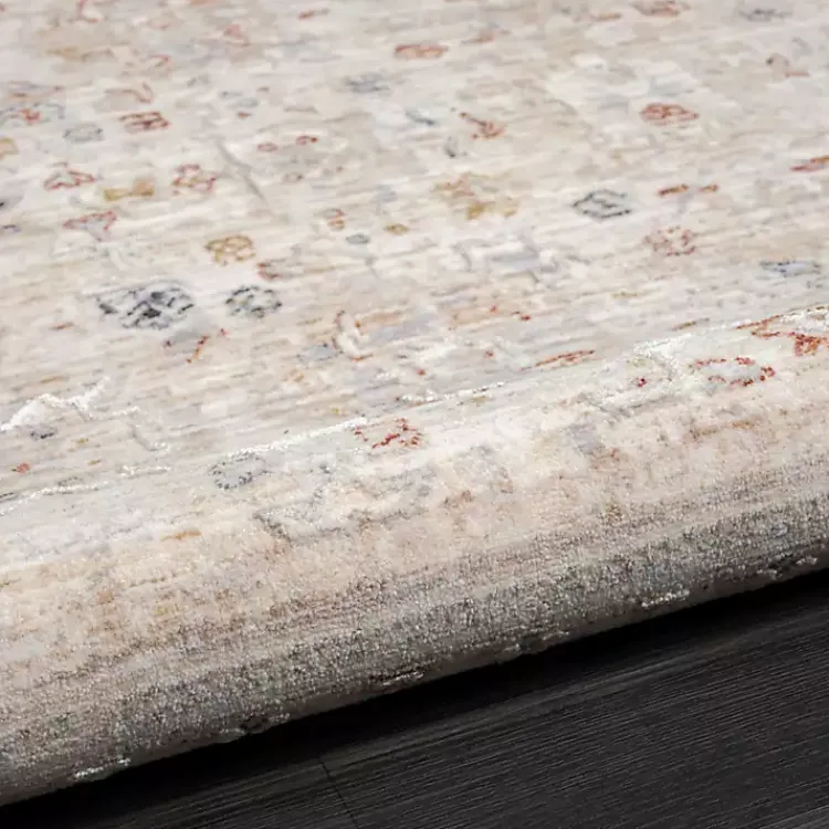 Area Rugs-Kirklands Home Subtle Pattern Area Rug, 5x7 Gray