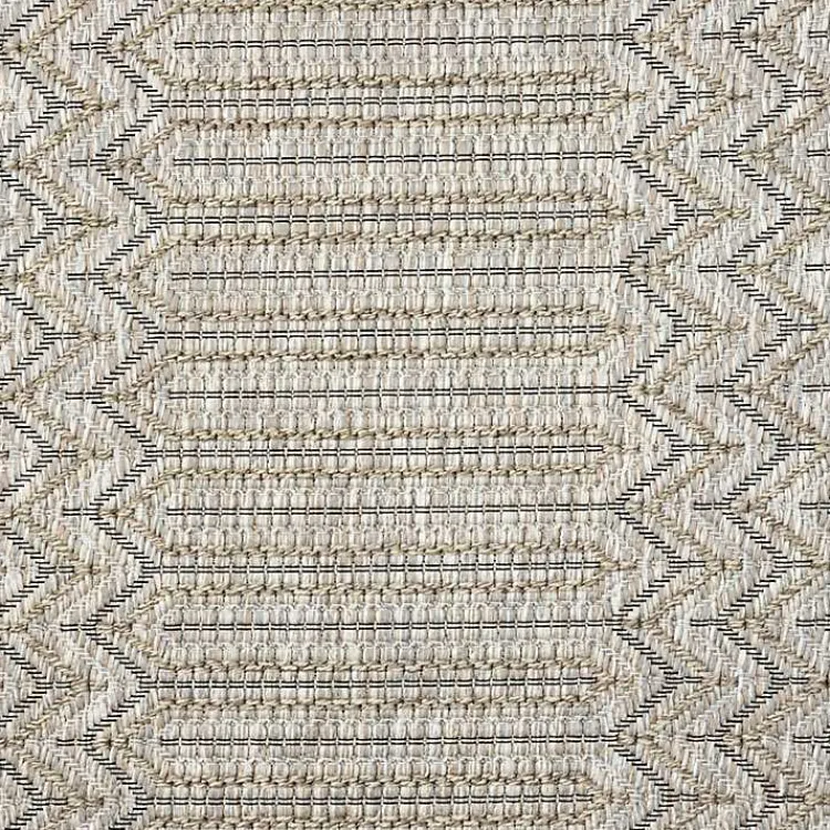 Area Rugs-Kirklands Home Chevron Indoor/Outdoor Area Rug, 7x9 Tan