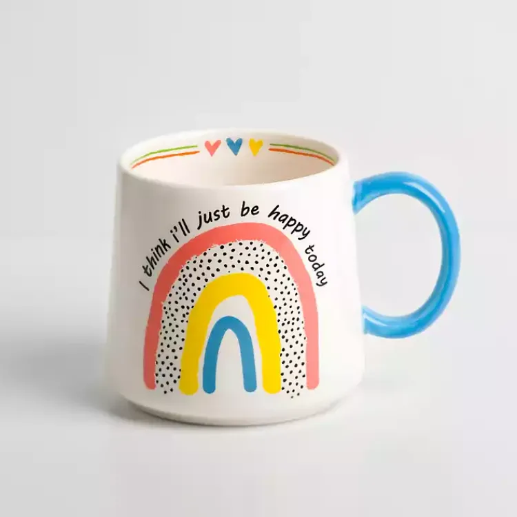 Glassware & Drinkware-Kirklands Home I'll Be Happy Today Mug