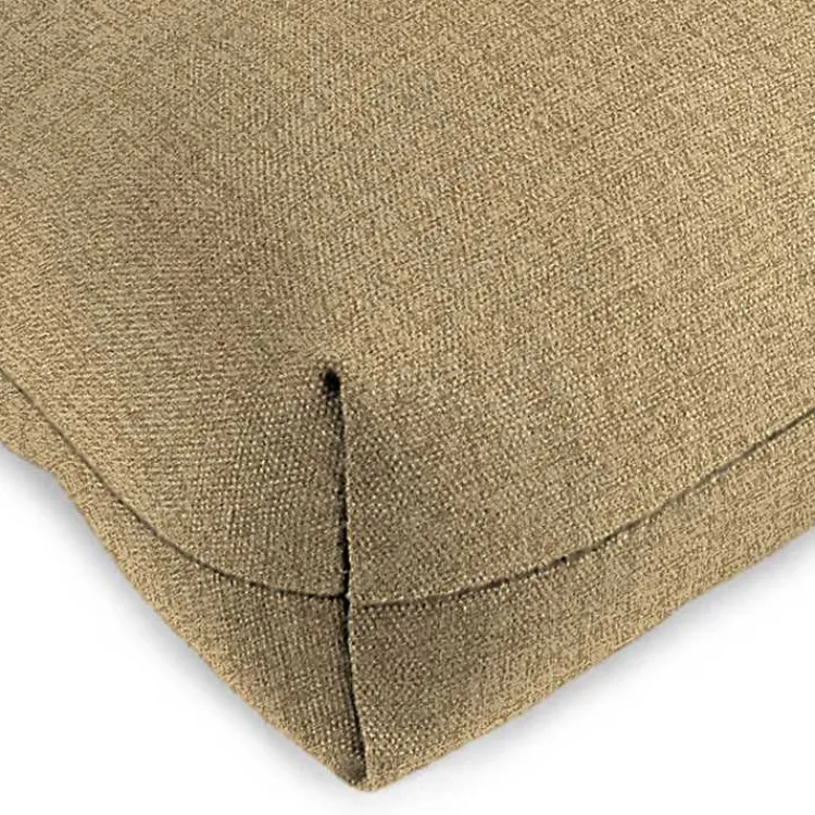 Outdoor Cushions & Pillows-Kirklands Home Beige French Edge 3-pc. Outdoor Wicker Cushion Set Tan