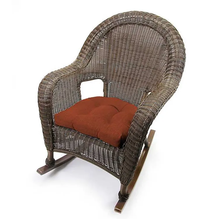 Outdoor Cushions & Pillows-Kirklands Home French Edge 3-pc. Outdoor Wicker Cushion Set Red