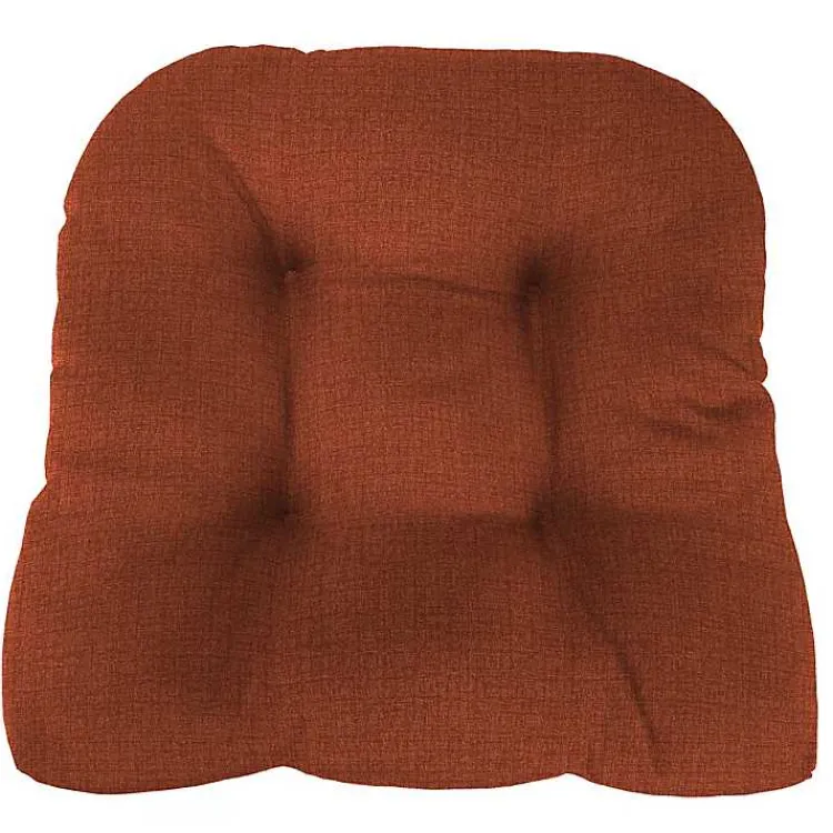 Outdoor Cushions & Pillows-Kirklands Home French Edge 3-pc. Outdoor Wicker Cushion Set Red