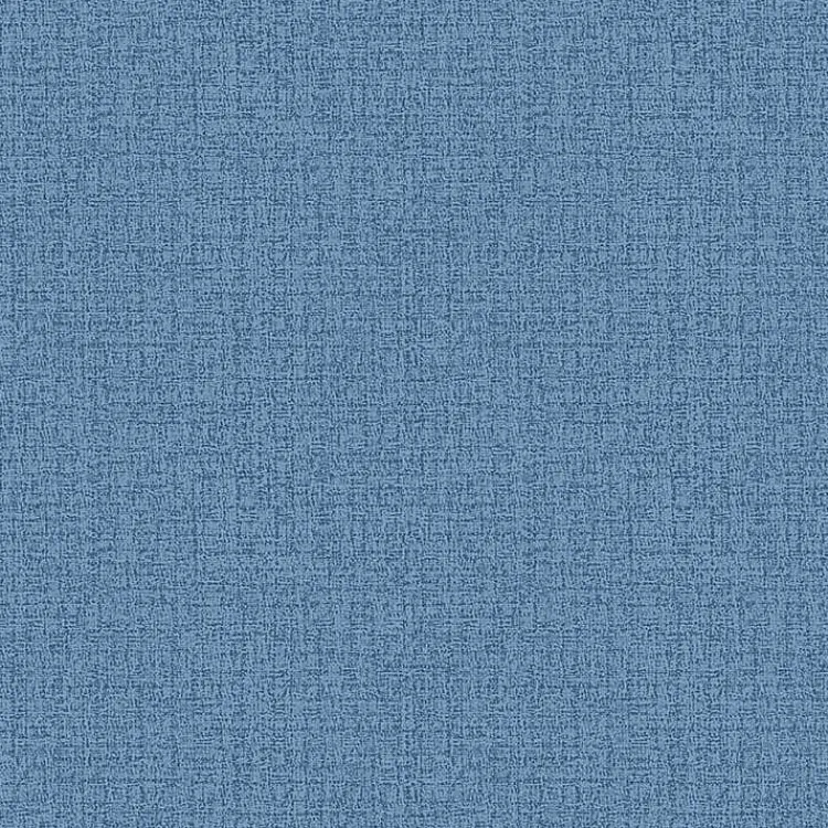 Outdoor Cushions & Pillows-Kirklands Home Chambray French Outdoor Wicker Settee Cushion Blue