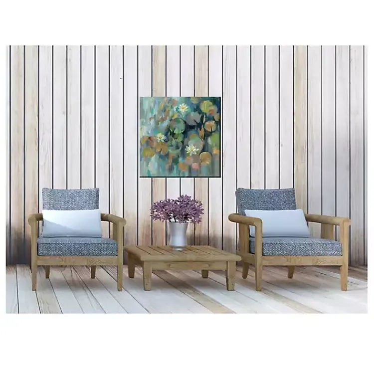 Outdoor Wall Decor-Kirklands Home Mystic Pond Outdoor Canvas Art Print