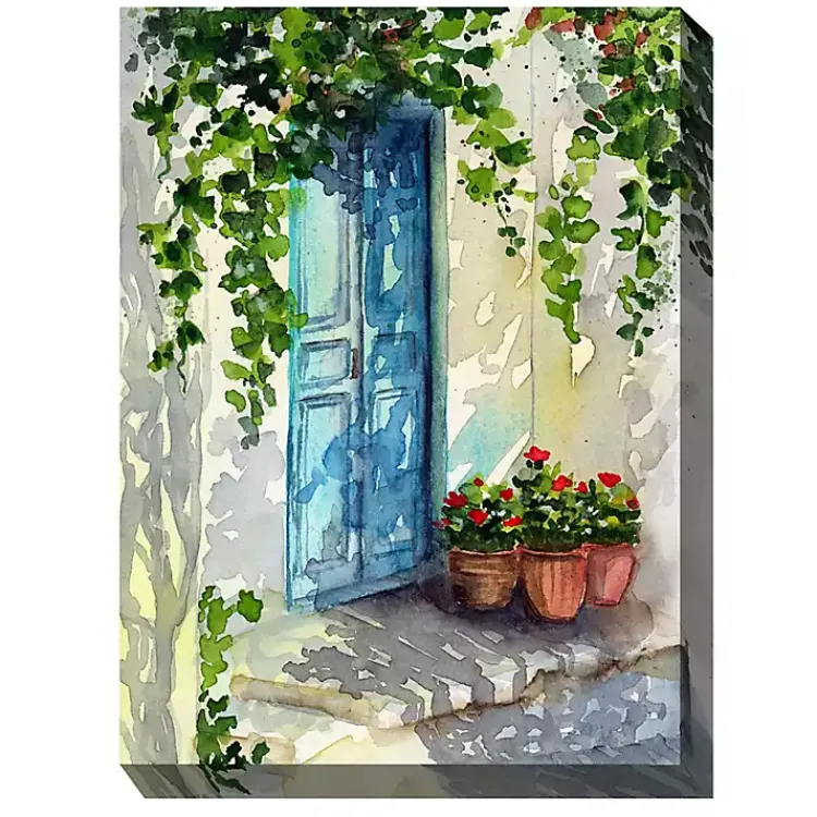 Outdoor Wall Decor-Kirklands Home Late Day Shadows Outdoor Canvas Art Print