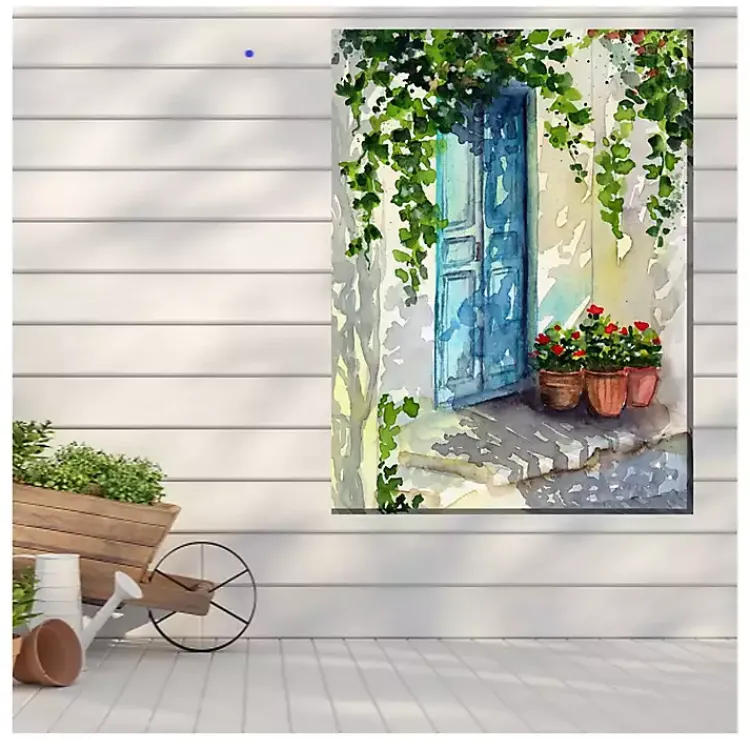 Outdoor Wall Decor-Kirklands Home Late Day Shadows Outdoor Canvas Art Print
