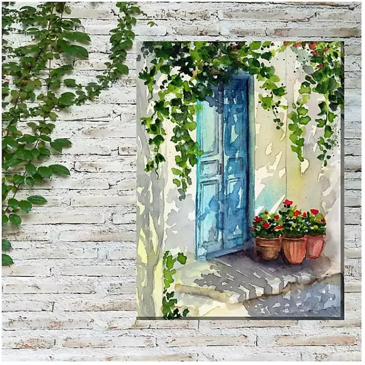 Outdoor Wall Decor-Kirklands Home Late Day Shadows Outdoor Canvas Art Print