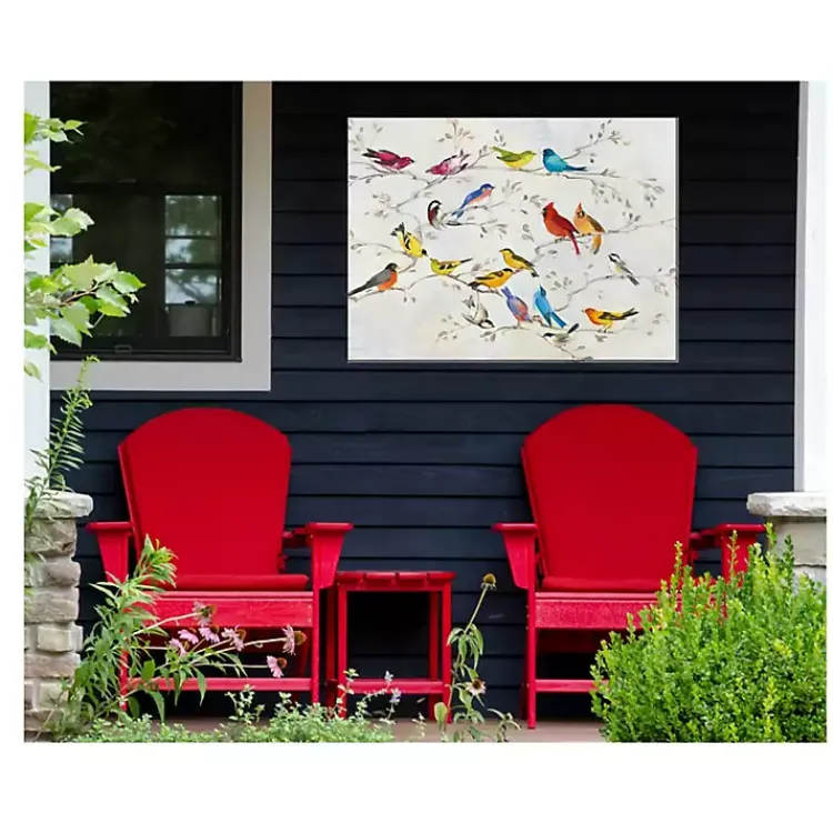 Outdoor Wall Decor-Kirklands Home Meet and Greet Outdoor Canvas Art Print
