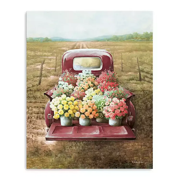 Canvas Art-Kirklands Home Flowers for Sale Canvas Art Print