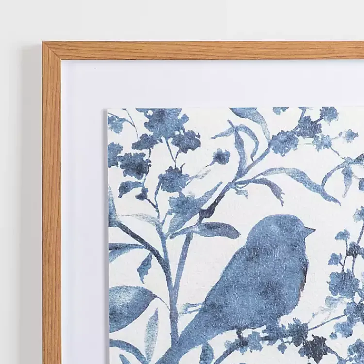 Framed Art-Kirklands Home Bluebird on Branch I Framed Art Print