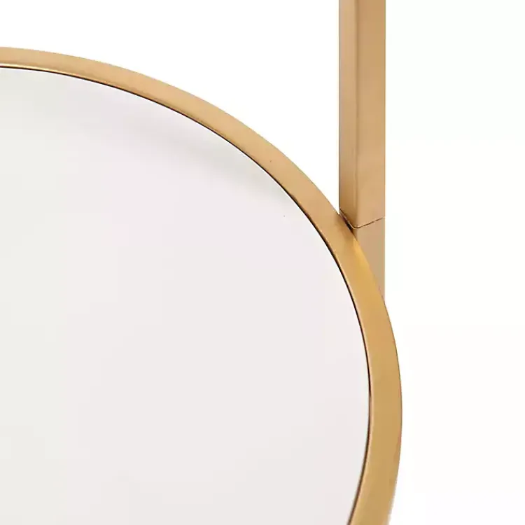 Planters-Kirklands Home Gold Arched 3-Tier Plant Stand