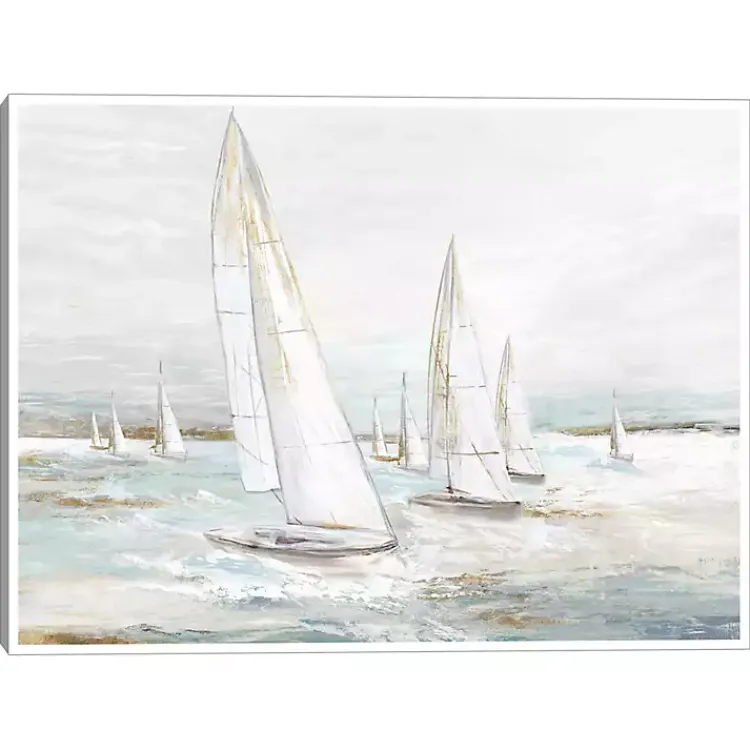 Canvas Art-Kirklands Home Windswept Sails I Framed Canvas Art Print