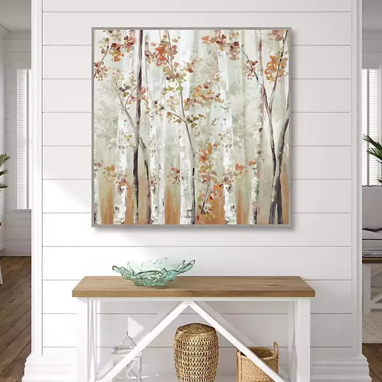 Canvas Art-Kirklands Home Birch Wood III Framed Canvas Art Print