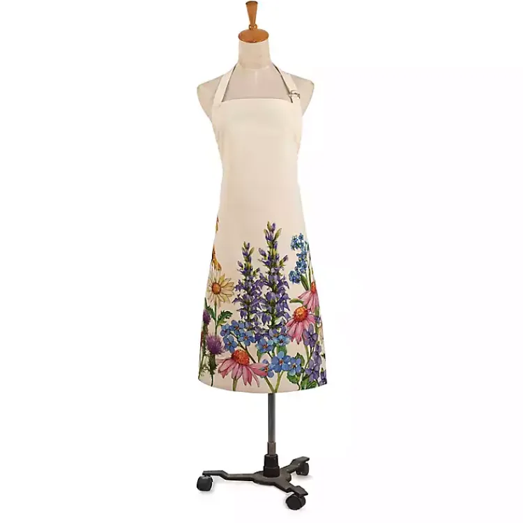 Kitchen Accessories-Kirklands Home Multicolor Wildflowers Apron