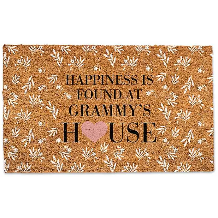 Doormats-Kirklands Home Personalized Happiness Found At This House Doormat