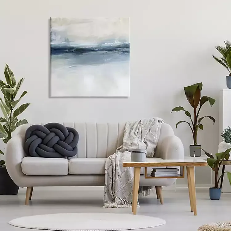 Canvas Art-Kirklands Home Abstract Nautical Horizon Canvas Print, 30x30 in.