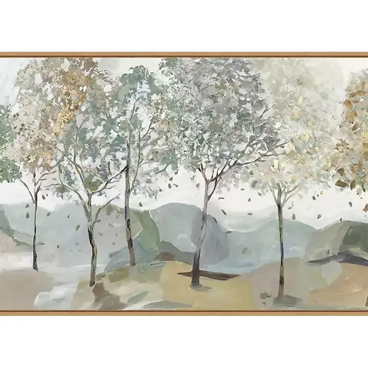 Canvas Art-Kirklands Home Breezy Landscape Trees I Framed Canvas Art Print