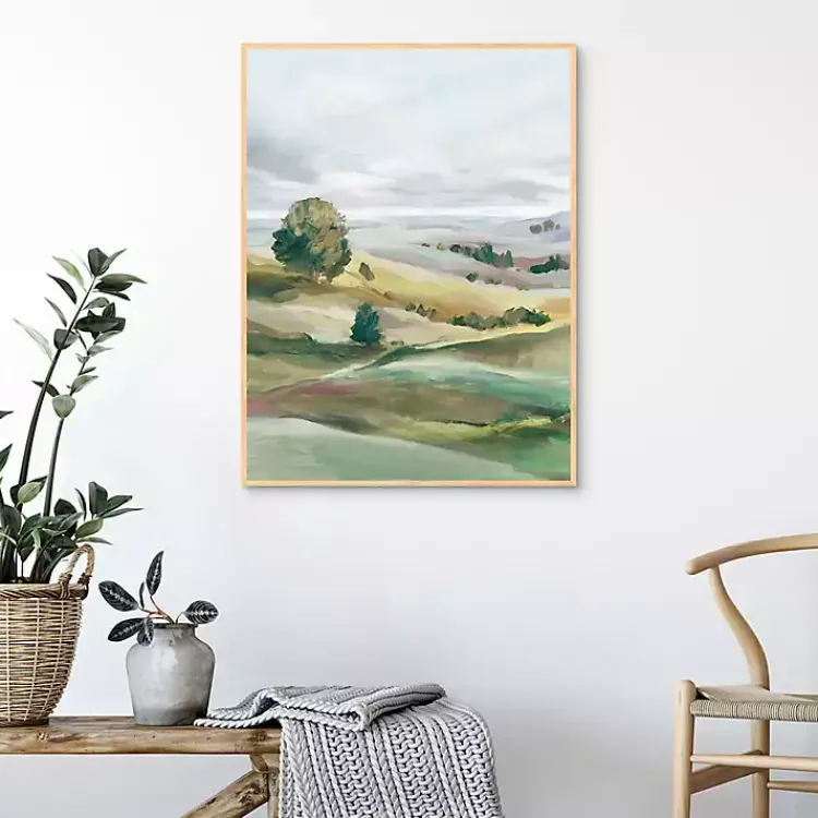 Canvas Art-Kirklands Home Green Pastures I Framed Canvas Art Print