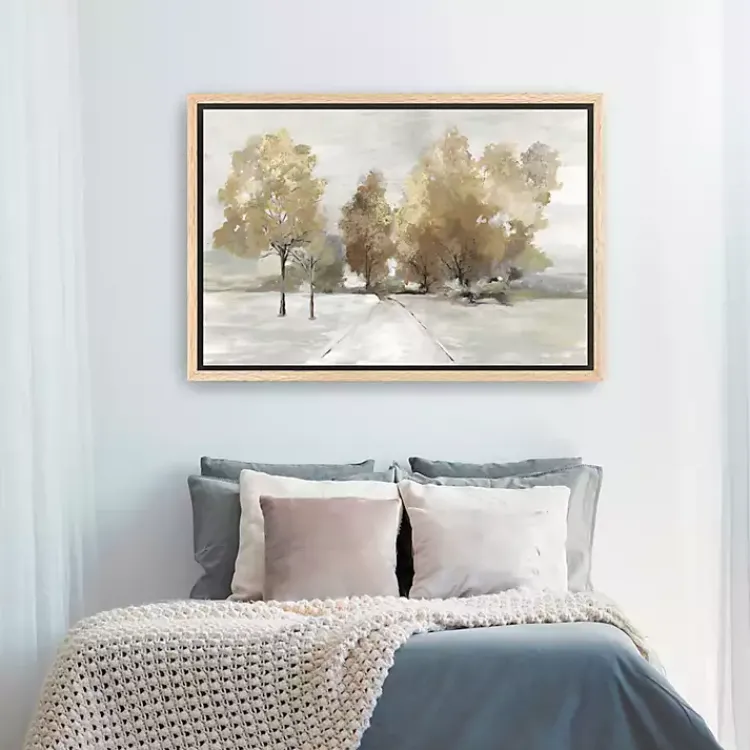 Canvas Art-Kirklands Home Trail Under the Trees Framed Canvas Art Print