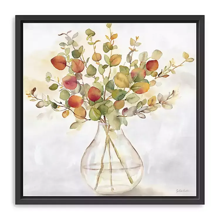 Canvas Art-Kirklands Home Spice Eucalyptus Framed Canvas Print, 30x30 in.