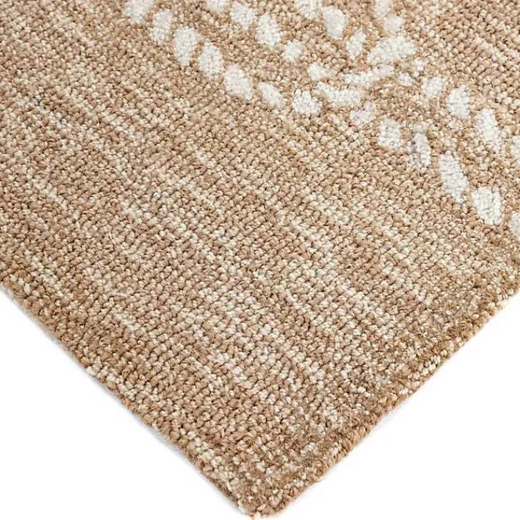 Outdoor Rugs-Kirklands Home Nautical Rope Indoor/Outdoor Area Rug, 2x3 Tan