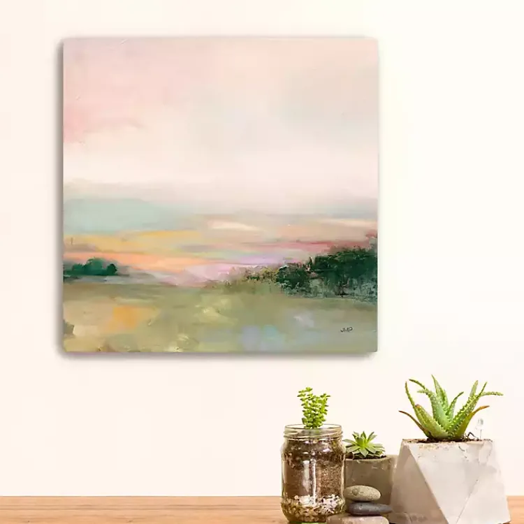 Canvas Art-Kirklands Home Dark Glowing Valley Canvas Art Print, 20x20 in.