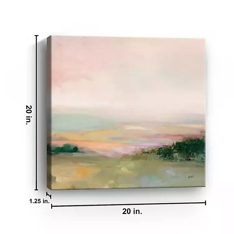 Canvas Art-Kirklands Home Dark Glowing Valley Canvas Art Print, 20x20 in.