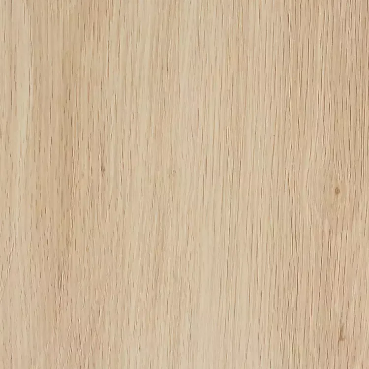 Nightstands-Kirklands Home Natural Wood and Metal Storage Shelf Nightsd Tan