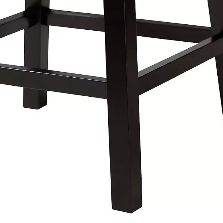 Bar Stools & Counter Height Stools-Kirklands Home Beige Tufted Seat Swivel Counter Stools, Set of 2 Tan