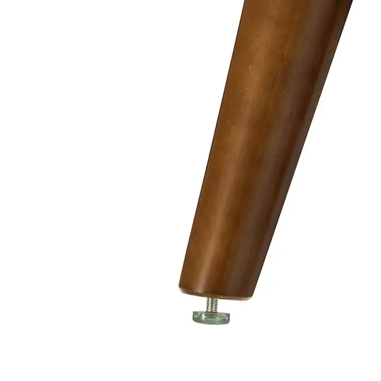 Accent Chairs-Kirklands Home Beige Floral Damask Wingback Accent Chair Tan