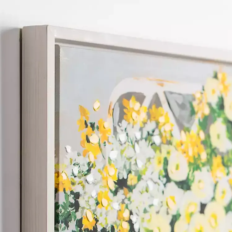 Canvas Art-Kirklands Home Sitting Pretty Framed Canvas Art Print