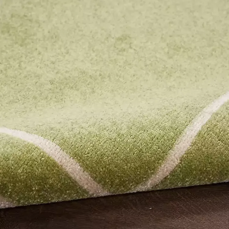 Area Rugs-Kirklands Home Green Bordered Indoor/Outdoor Area Rug, 6x9