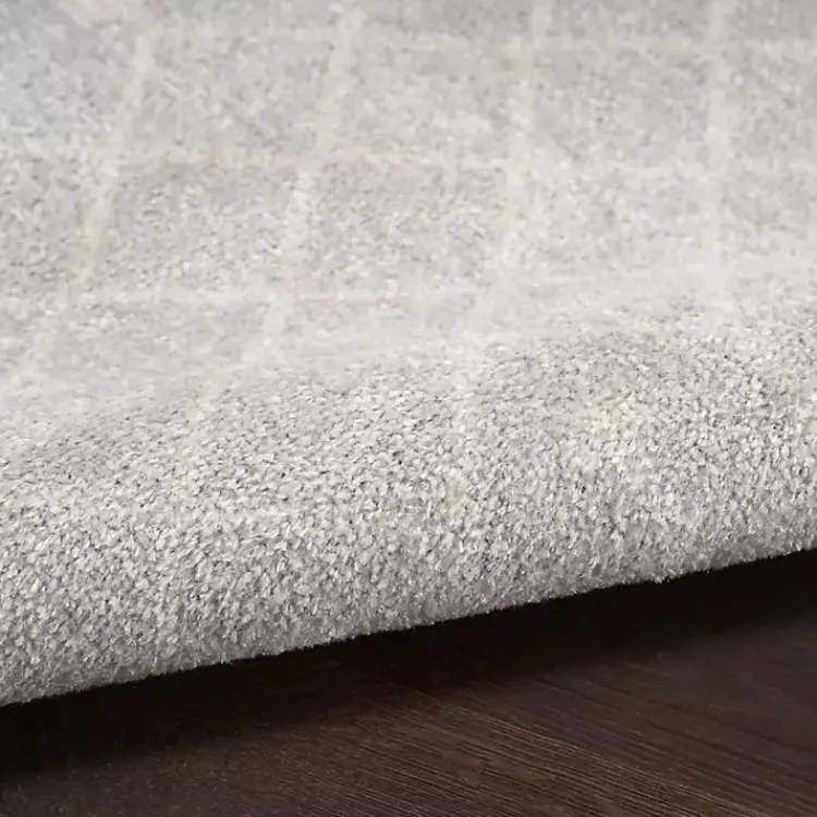 Area Rugs-Kirklands Home Light Moroccan Washable Accent Rug, 2x4 Gray