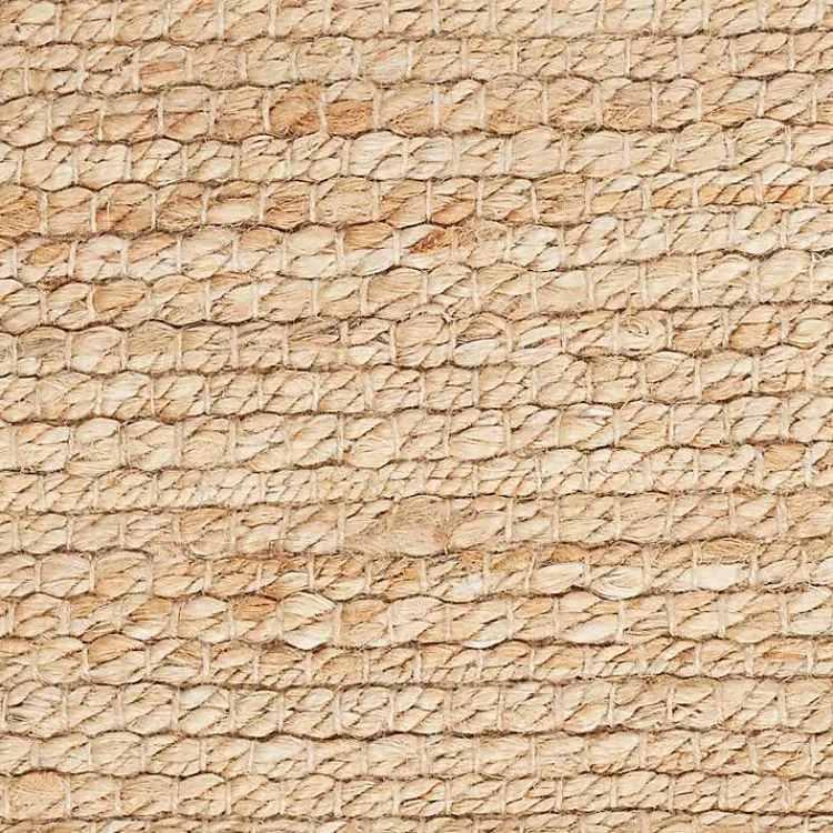Area Rugs-Kirklands Home Natural Bleach Jute Reversible Area Rug, 8x10 Tan