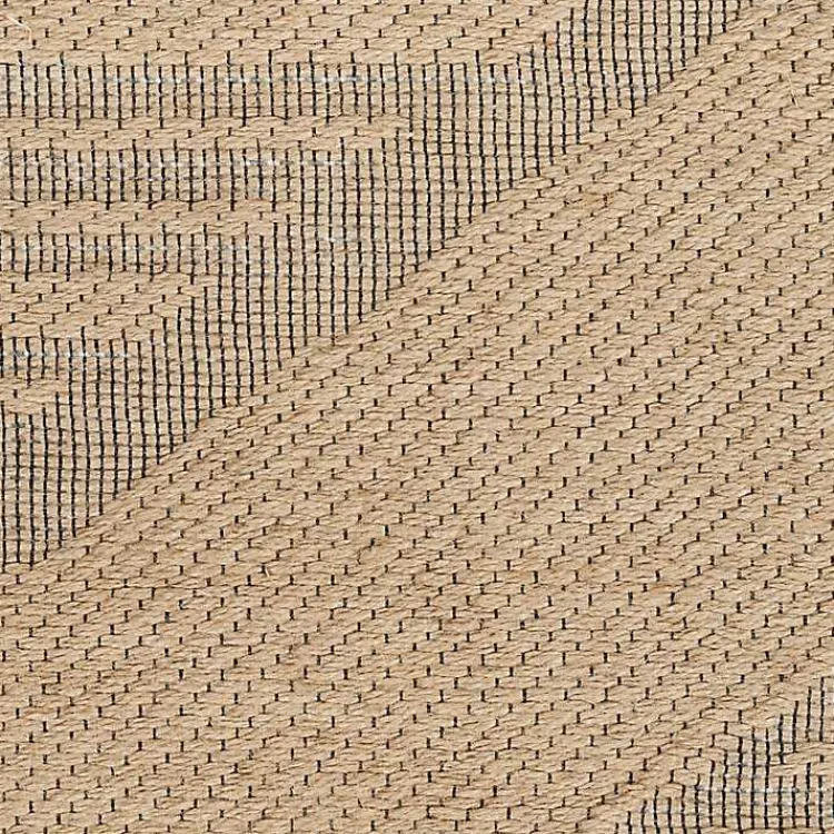 Area Rugs-Kirklands Home Natural Jute Woven Diamond Area Rug, 7x9
