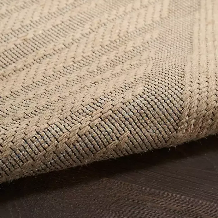 Area Rugs-Kirklands Home Natural Jute Woven Diamond Area Rug, 7x9