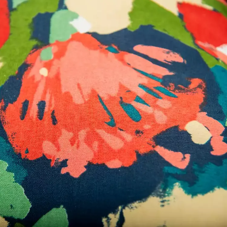 Outdoor Cushions & Pillows-Kirklands Home Multicolor Abstract Floral Outdoor Pillow, 22 in.