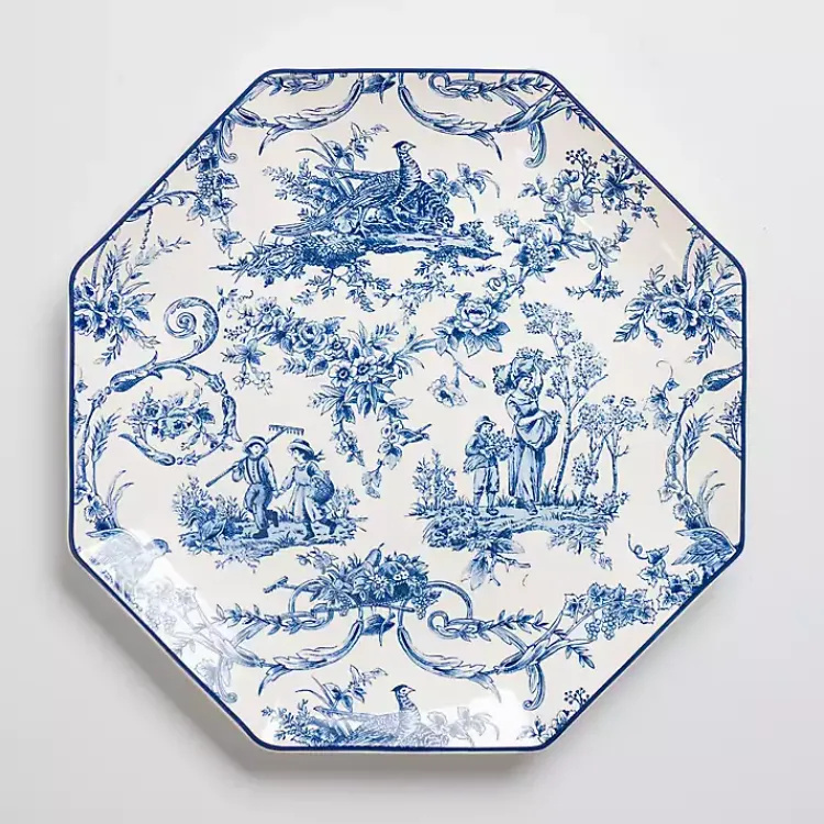Dinnerware-Kirklands Home Jolie Toile Dinner Plate
