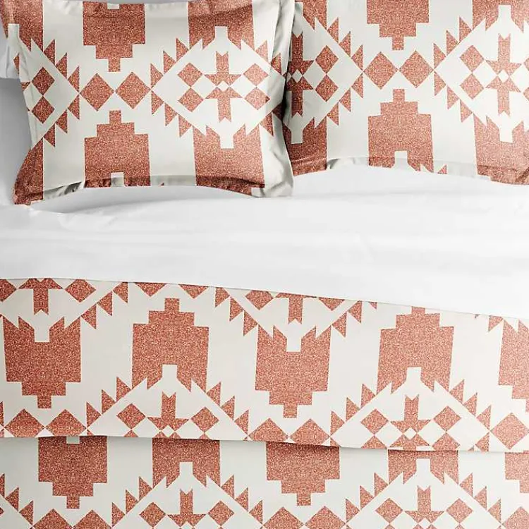 Duvets-Kirklands Home Clay Adobe Diamond 2-pc. Twin Duvet Cover Set
