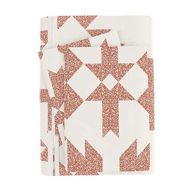 Duvets-Kirklands Home Clay Adobe Diamond 2-pc. Twin Duvet Cover Set