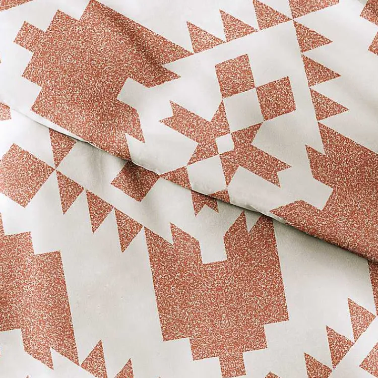 Duvets-Kirklands Home Clay Adobe Diamond 2-pc. Twin Duvet Cover Set