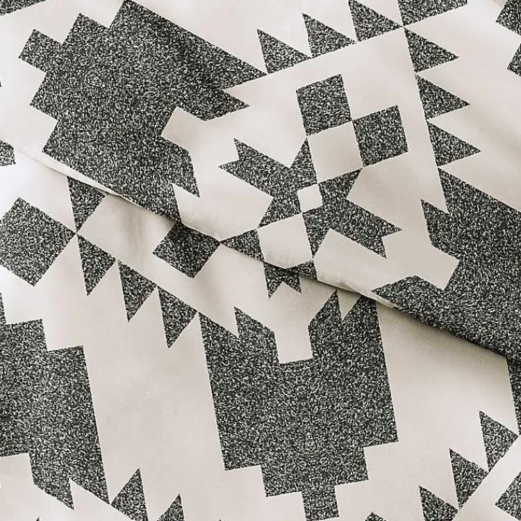 Duvets-Kirklands Home Gray Adobe Diamond 2-pc. Twin Duvet Cover Set