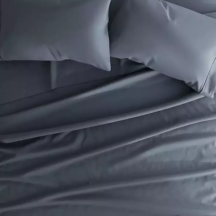 Bed Sheets-Kirklands Home Stone Ultra Soft 4-pc. Full Sheet Set Gray