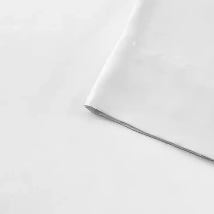 Bed Sheets-Kirklands Home Satin 6-pc. Full Sheet Set White