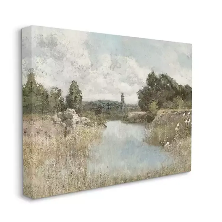 Canvas Art-Kirklands Home Wilderness Stream Canvas Art Print, 48x36 in.
